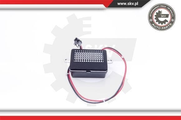 Resistor, interior blower 95SKV077 - image 3
