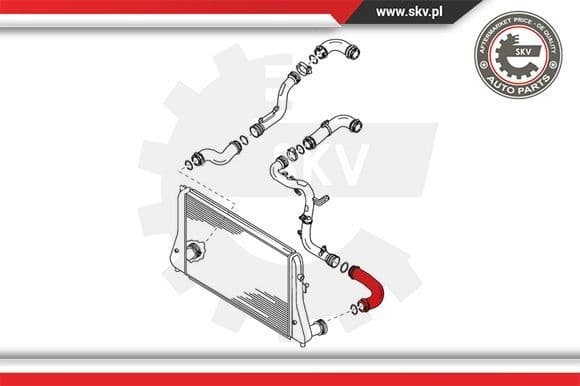 Charge Air Hose 24SKV072 - image 3