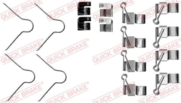 Accessory Kit, disc brake pad 109-1895 - image 2