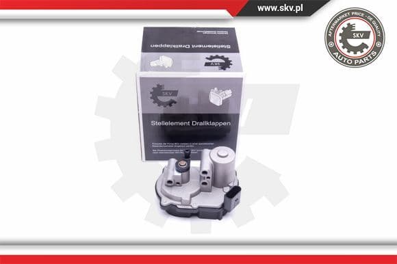 Control, swirl flaps (induction pipe) 96SKV048