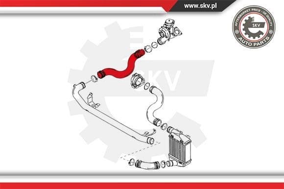 Charge Air Hose 24SKV134 - image 4