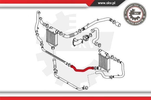 Charge Air Hose 43SKV117 - image 4
