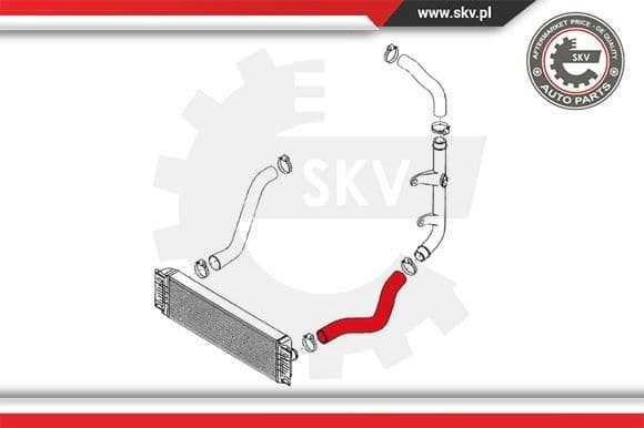 Charge Air Hose 24SKV161 - image 3
