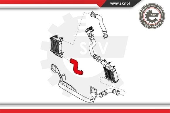 Charge Air Hose 24SKV198