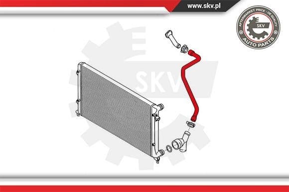 Radiator Hose 24SKV353
