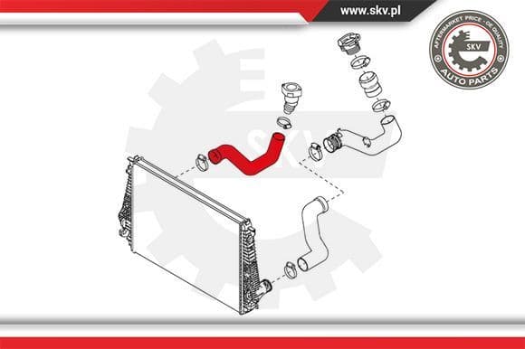 Charge Air Hose 24SKV178 - image 4