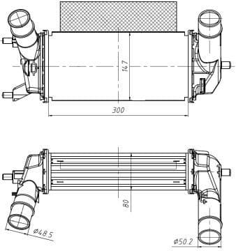 Charge Air Cooler 309044