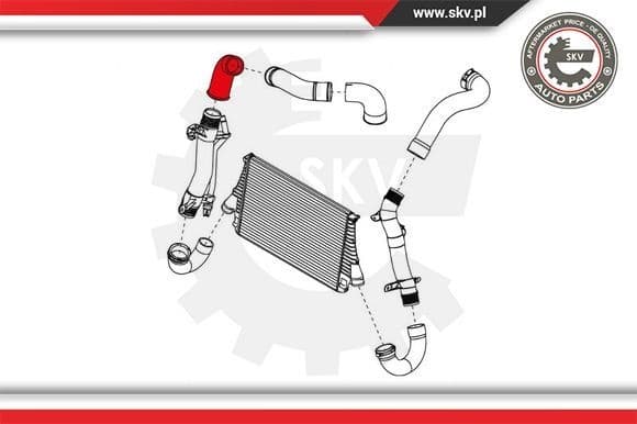 Charge Air Hose 24SKV792 - image 4