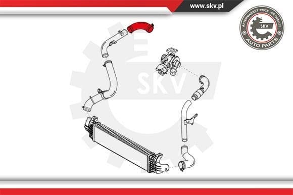 Charge Air Hose 24SKV027 - image 3