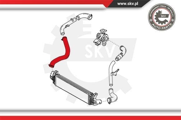 Charge Air Hose 24SKV212 - image 3