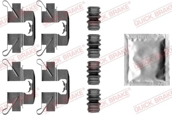 Brake pads accessory kit 109-0047 - image 2