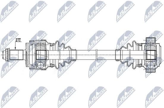 Drive shaft complete NPW-BM-148 - image 2