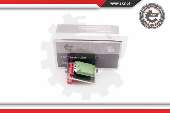 Resistor, interior blower 94SKV024