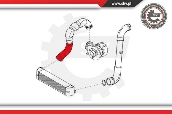 Charge Air Hose 24SKV711 - image 4