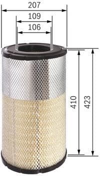 Air Filter F026400269